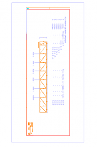 Diagramme des fermes et des charges admissibles