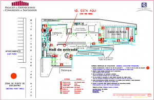 Evacuation scheme Entrance Hall